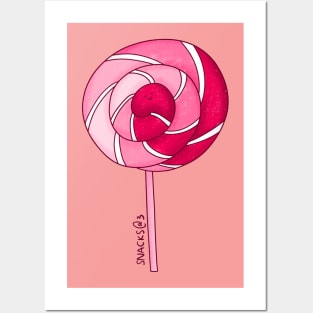 Lollipop in PINK Posters and Art